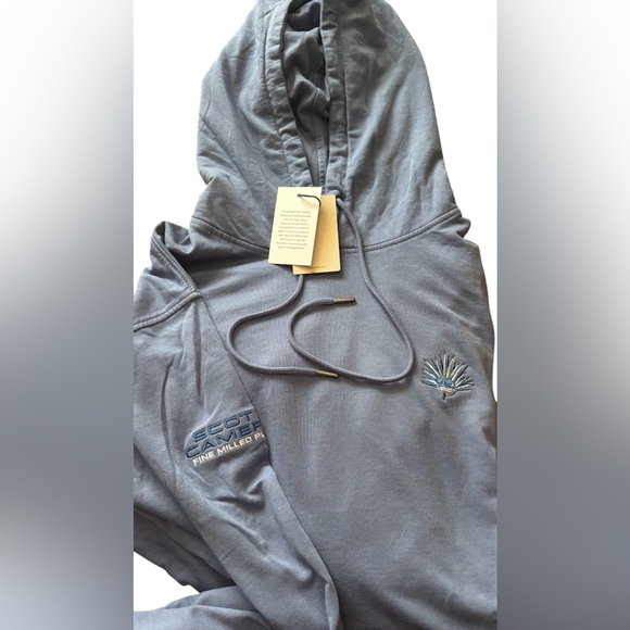 NWT SCOTTY CAMERON GALLERY Circle T Lava Golf Pullover Hoodie AGAVE Blue L XL - Picture 1 of 3